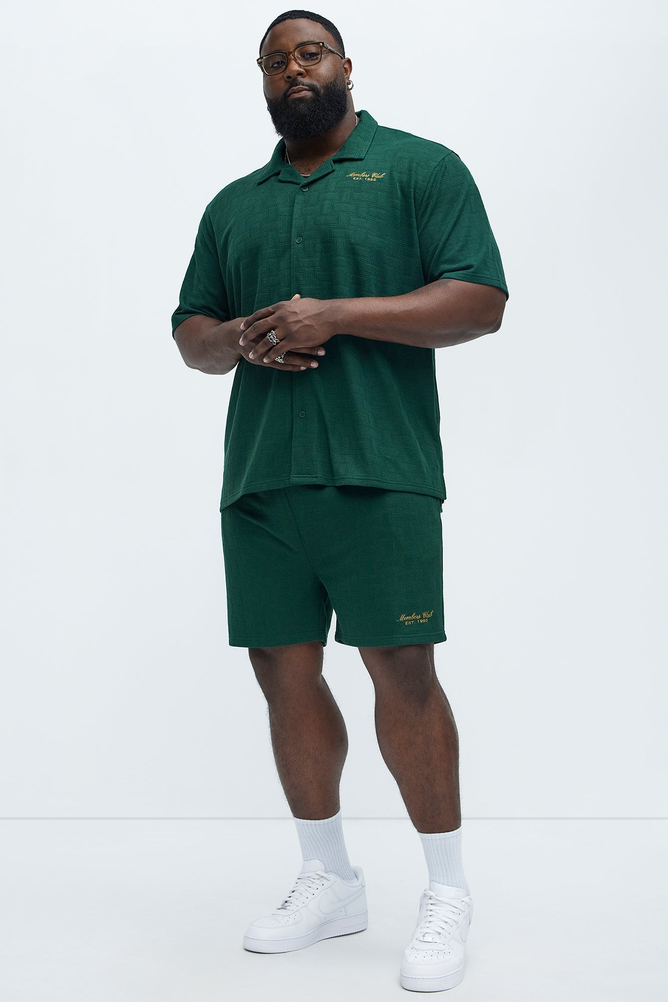 Vintage Relaxed Shorts - Hunter Green