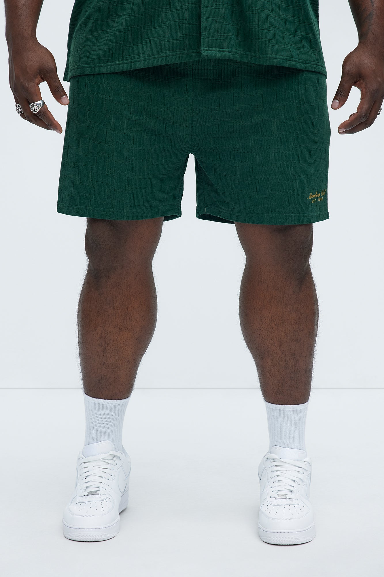Vintage Relaxed Shorts - Hunter Green