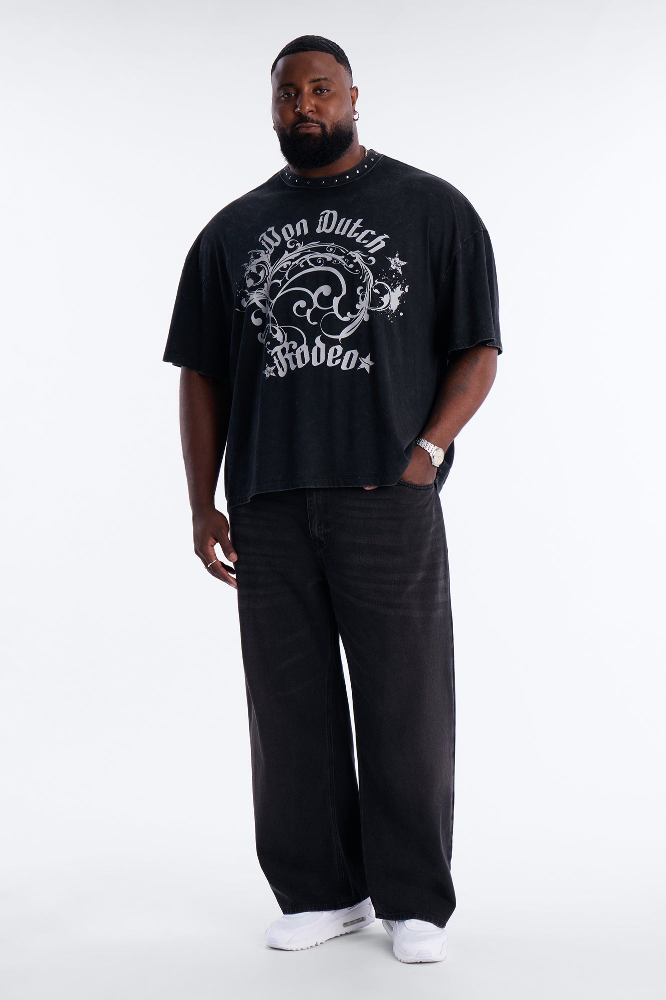 Essential Baggy Rigid Jean - Black Wash
