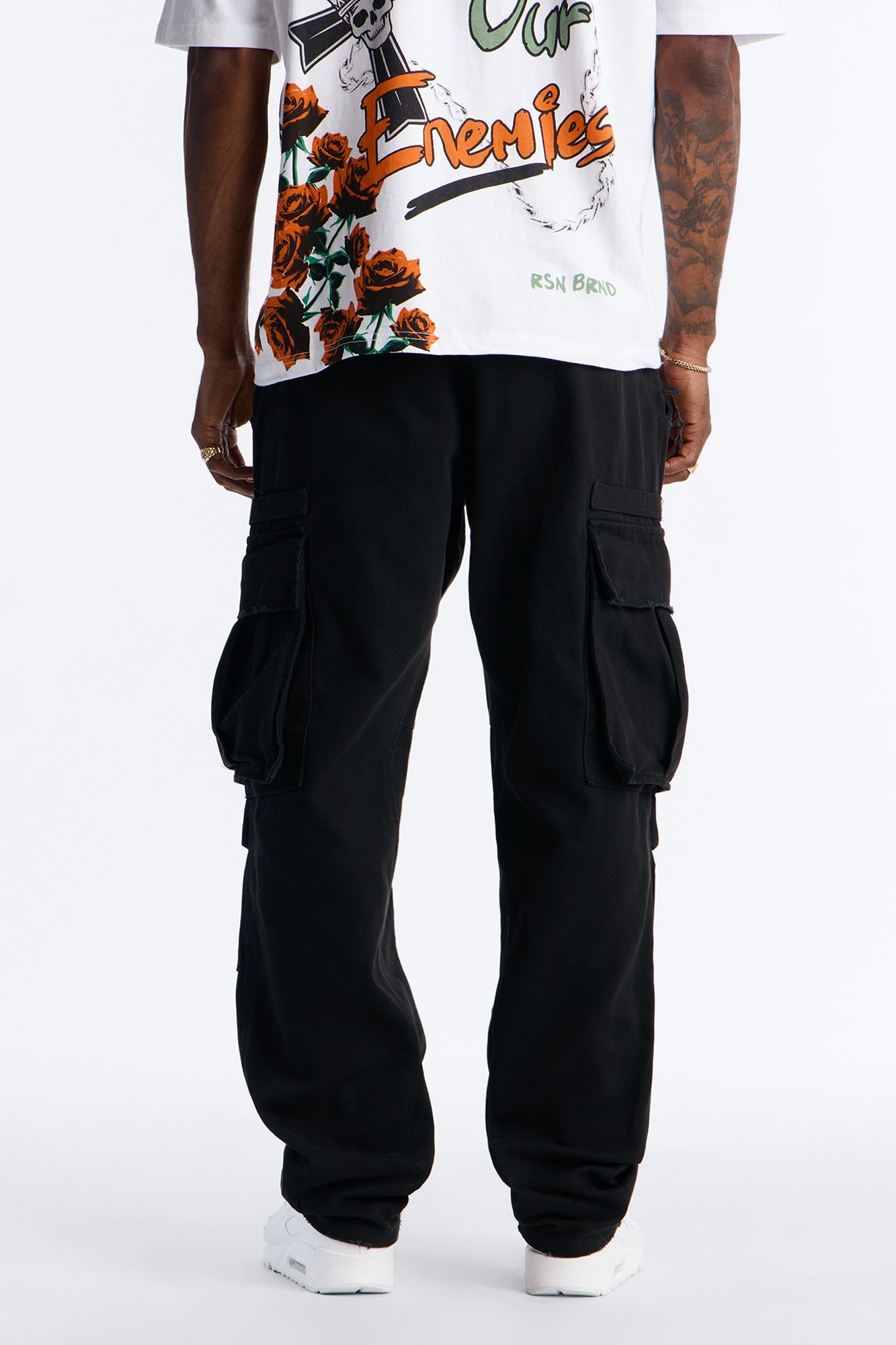 Straight Carter Point Utility Pant - Black