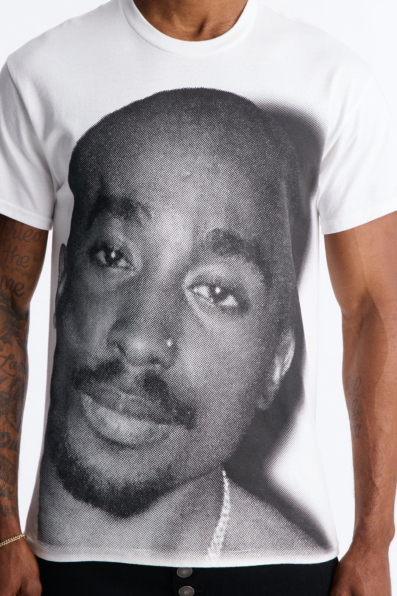 2pac All Eyez On Me Forever Short Sleeve Tee - White