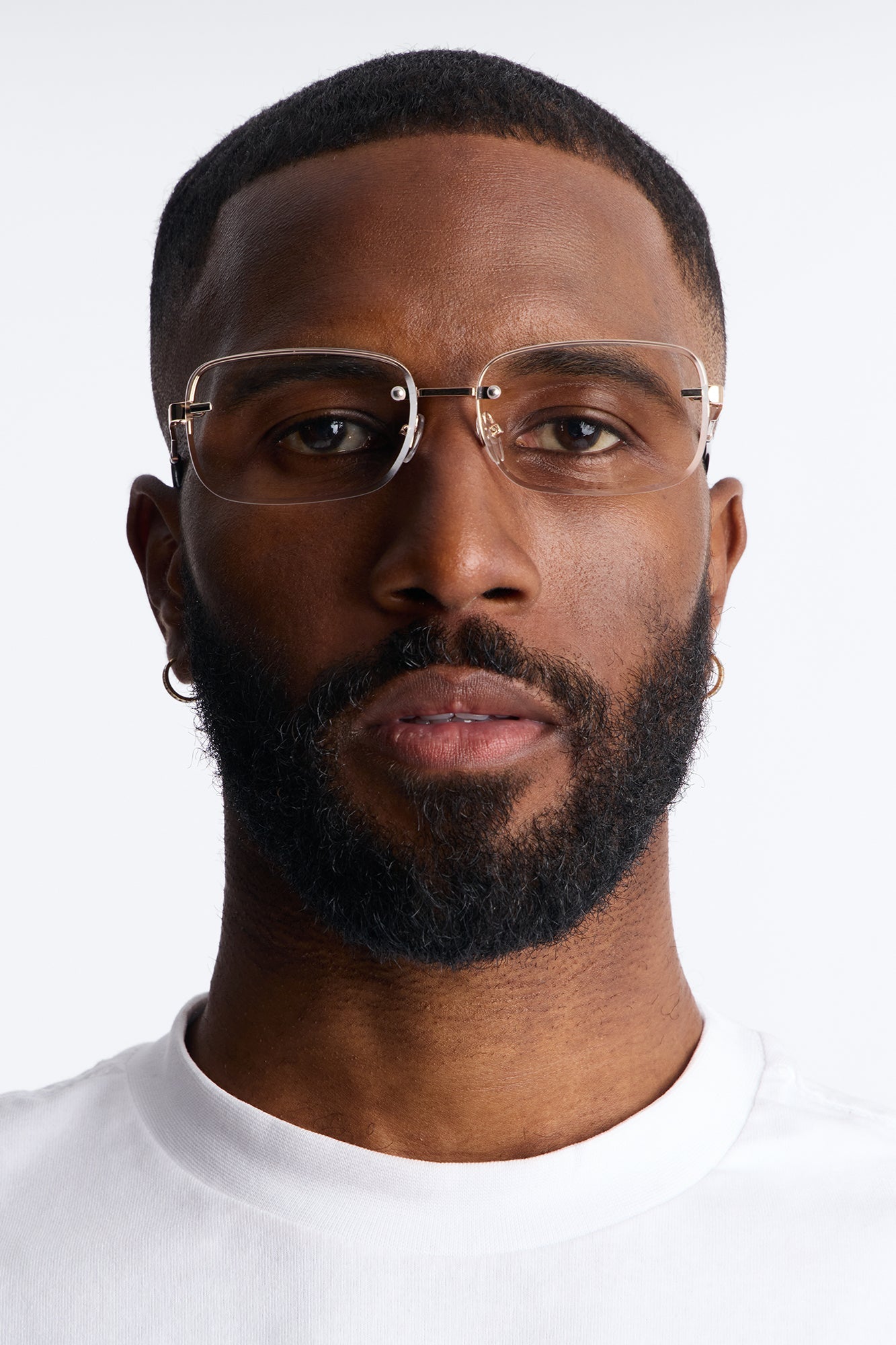 Seeing Double Sunglasses - Clear/Gold