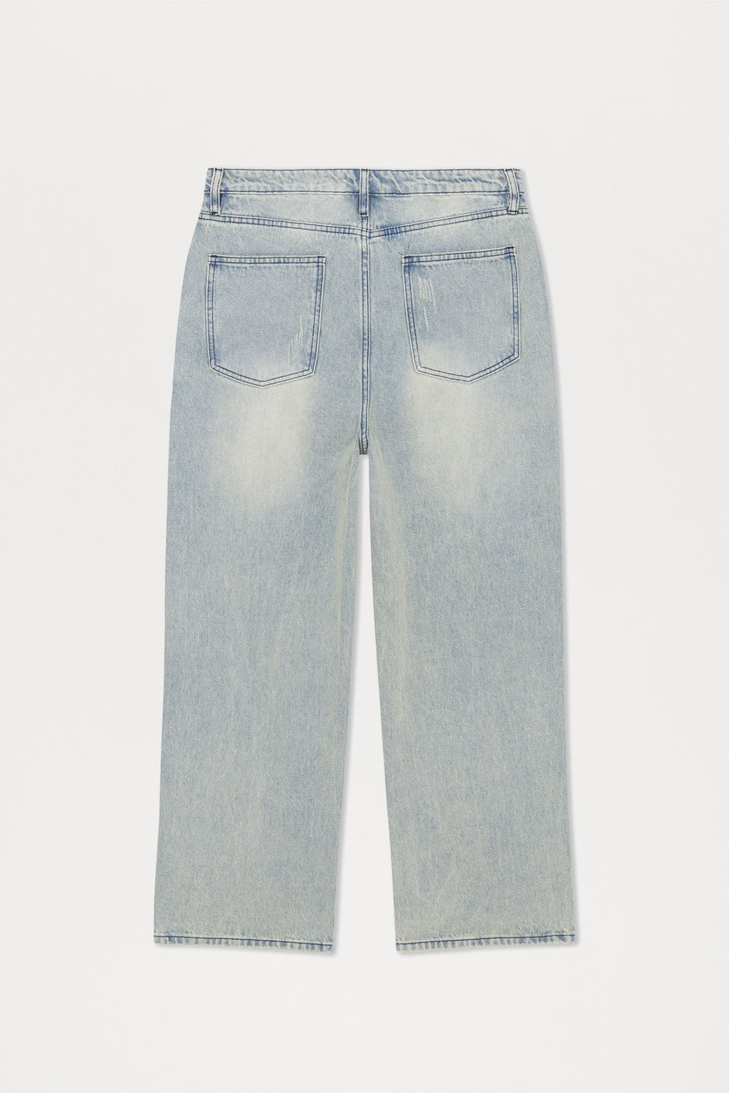 Run It By Baggy Jeans - Light Blue Wash
