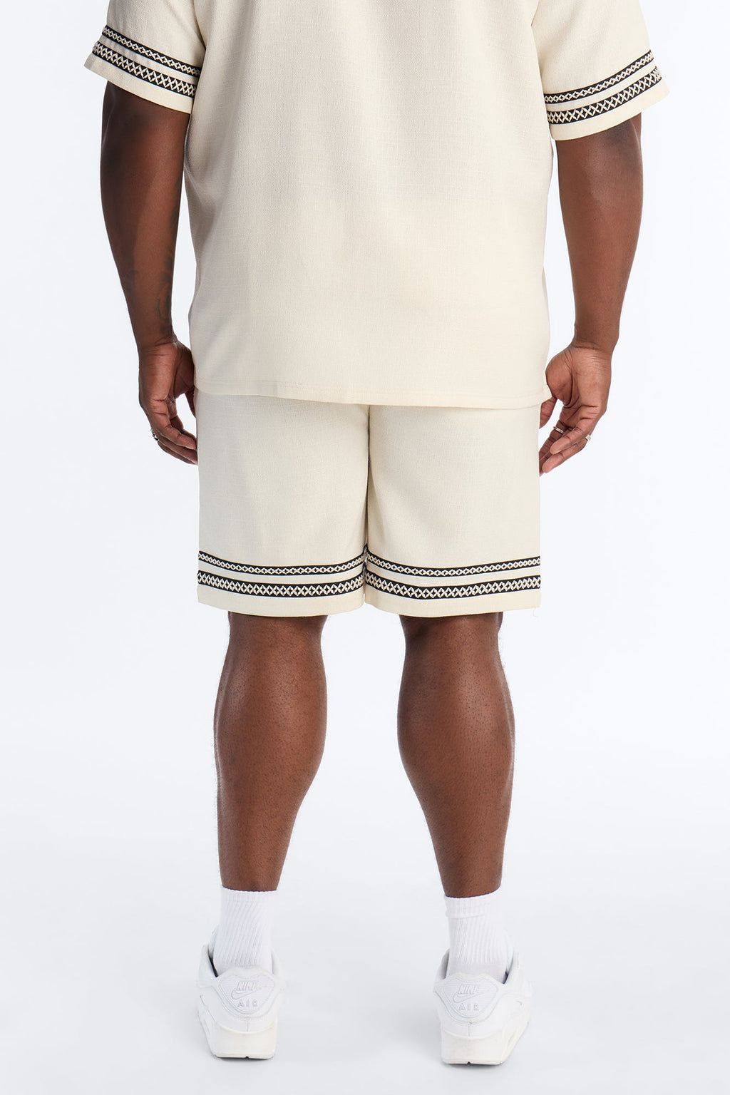 Zephyr Relaxed Shorts - Off White
