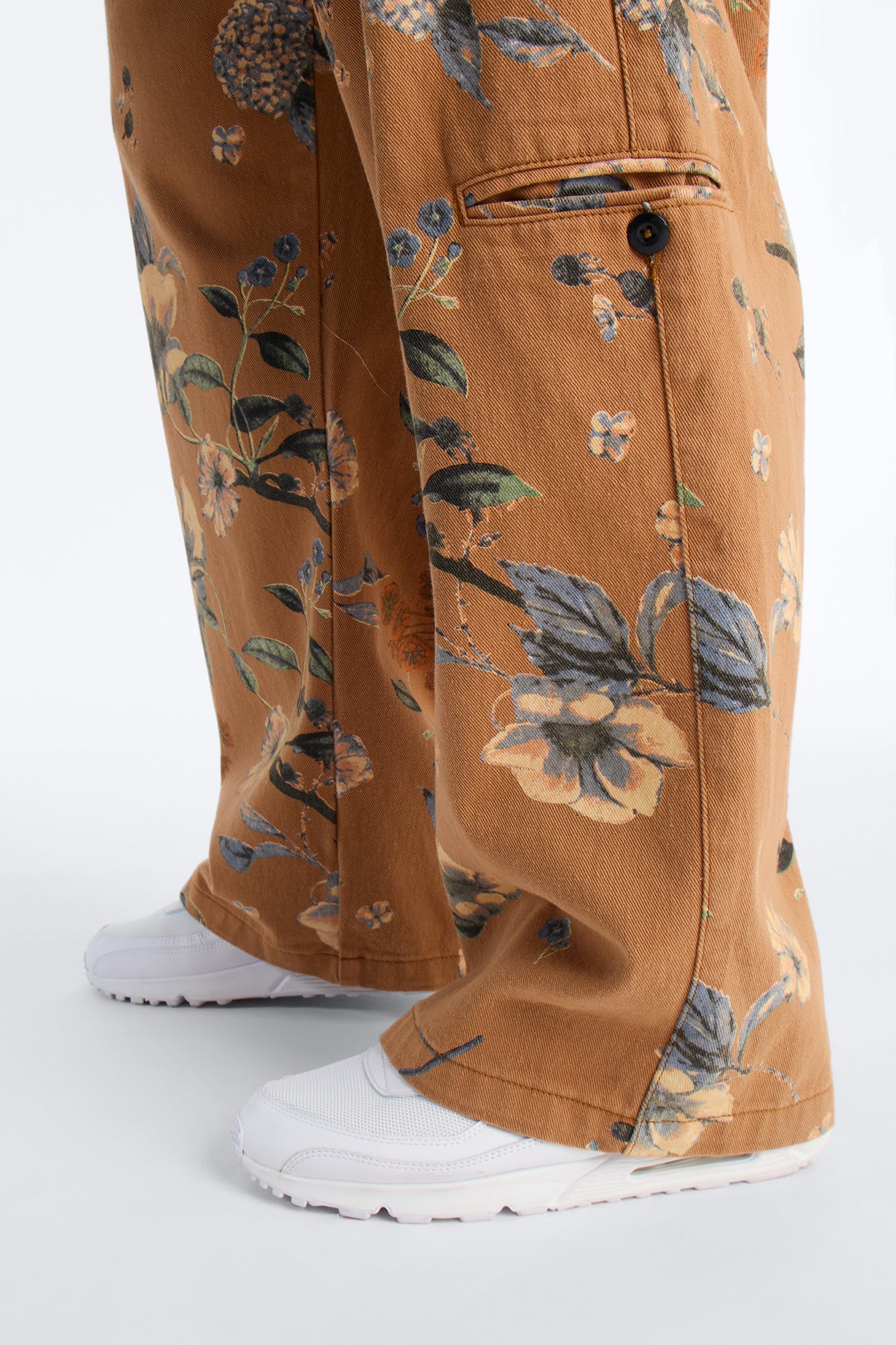 Wide Leg Destiny Flora Pant - Brown