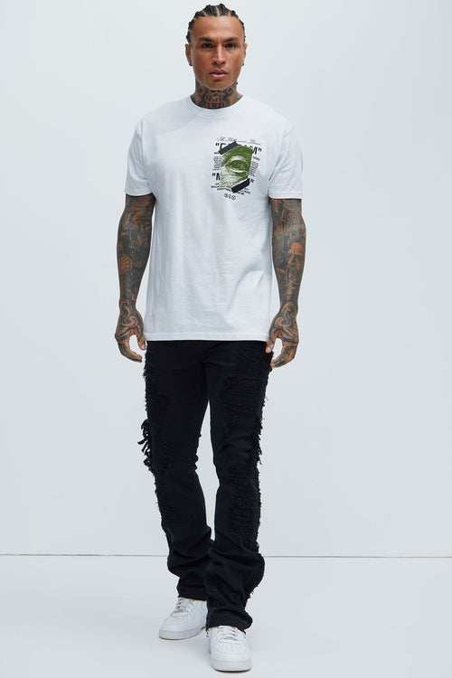 A Dollar And A Dream Short Sleeve Tee - White