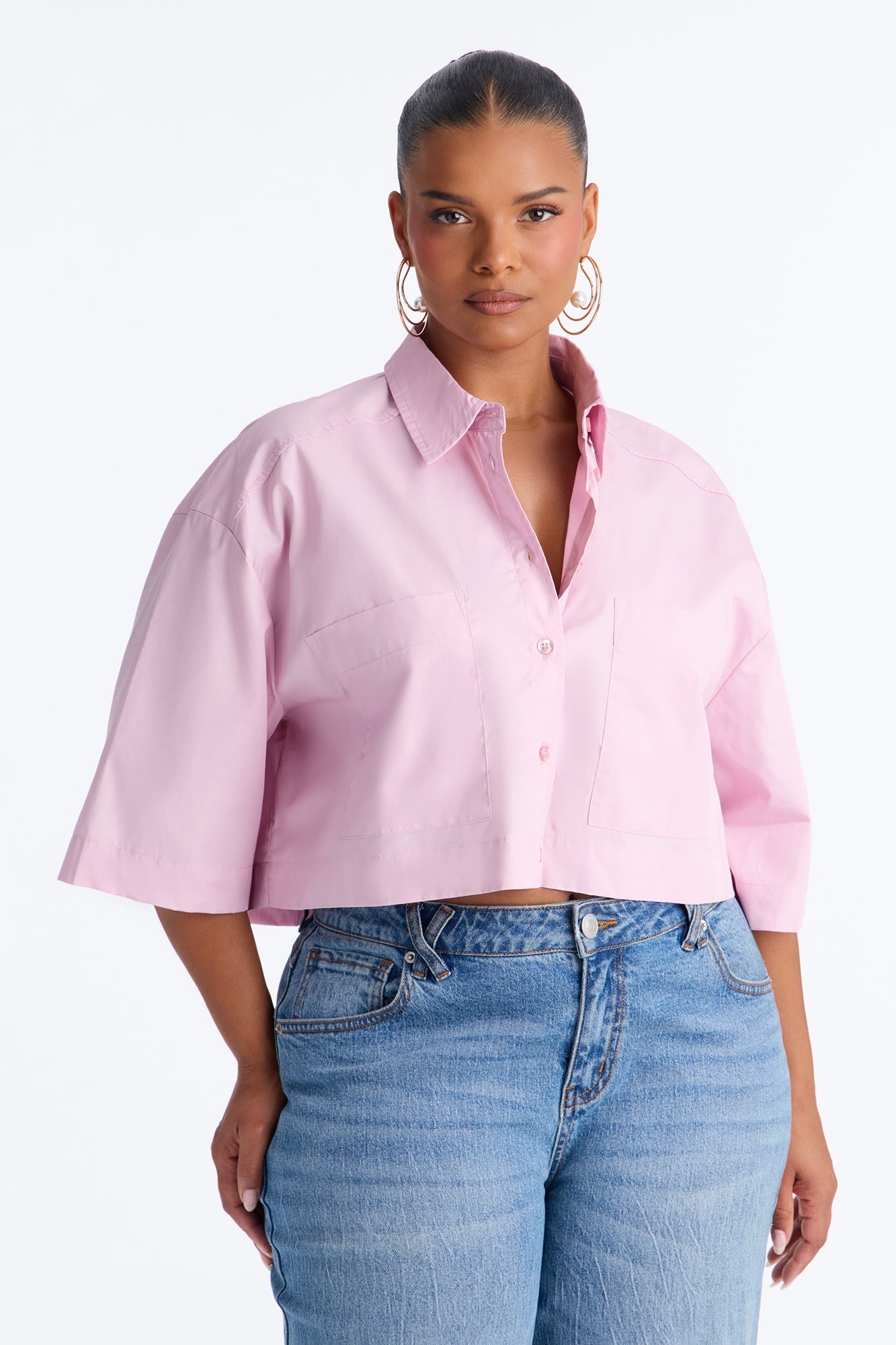Busy Weekends Poplin Shirt - Lilac