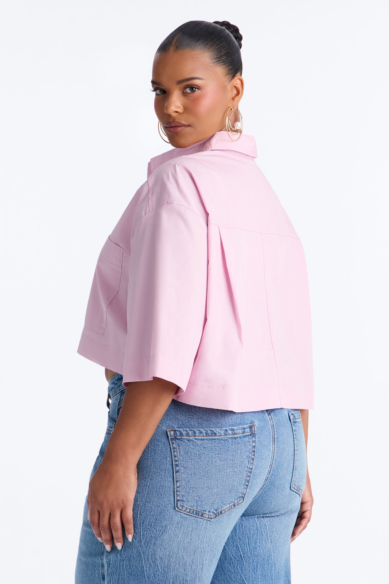 Busy Weekends Poplin Shirt - Lilac