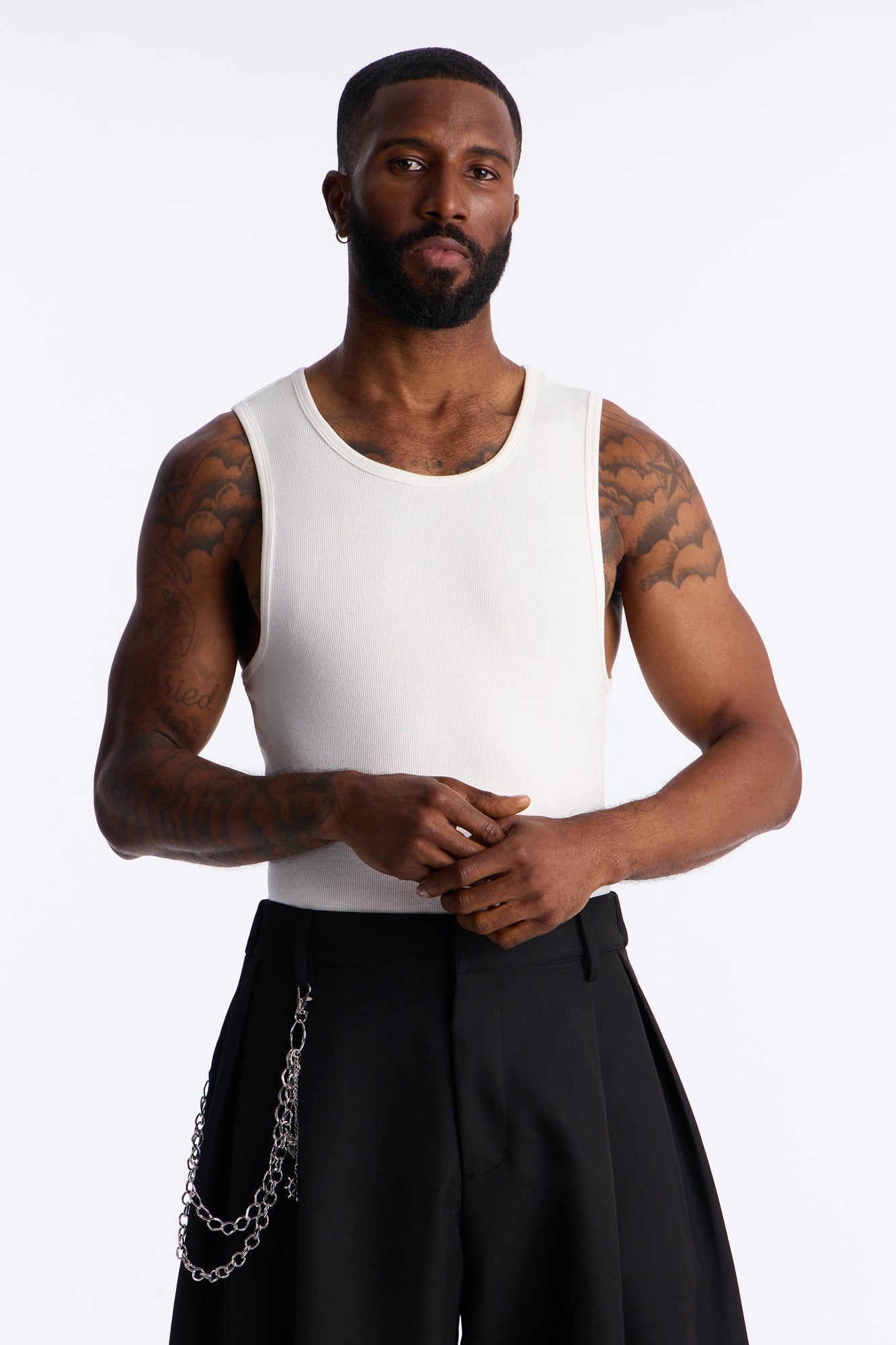 Navigate The Seas Layered Pant Chain - Silver