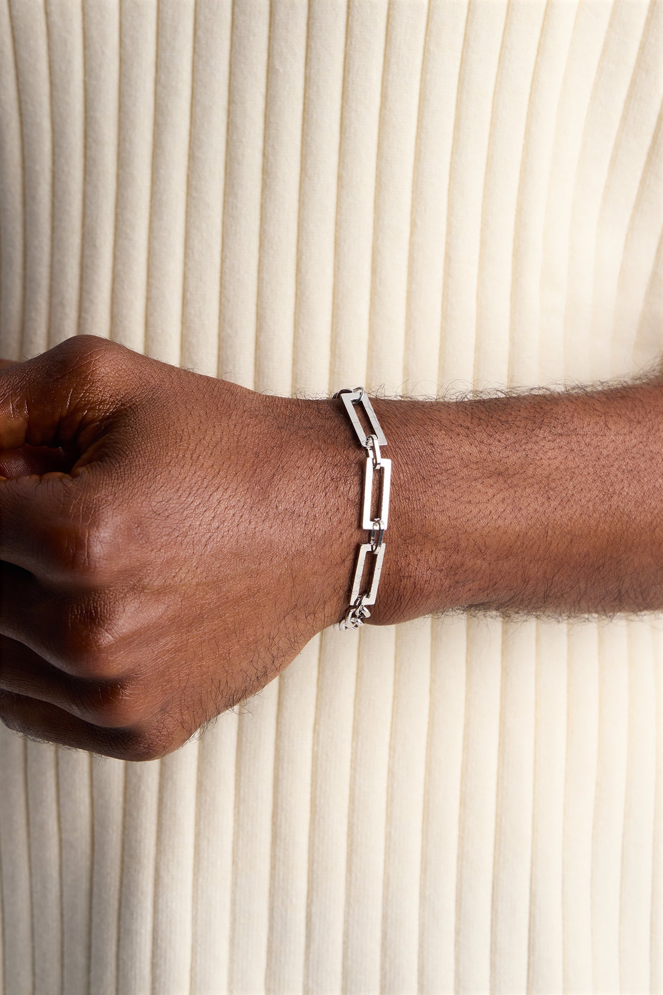 Going Solo Chain Link Bracelet - Silver
