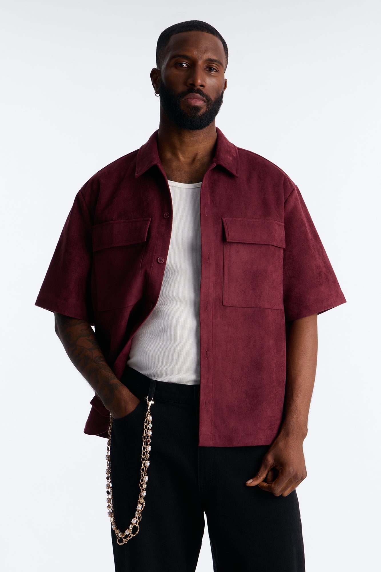 Empire Link Pant Chain - Gold