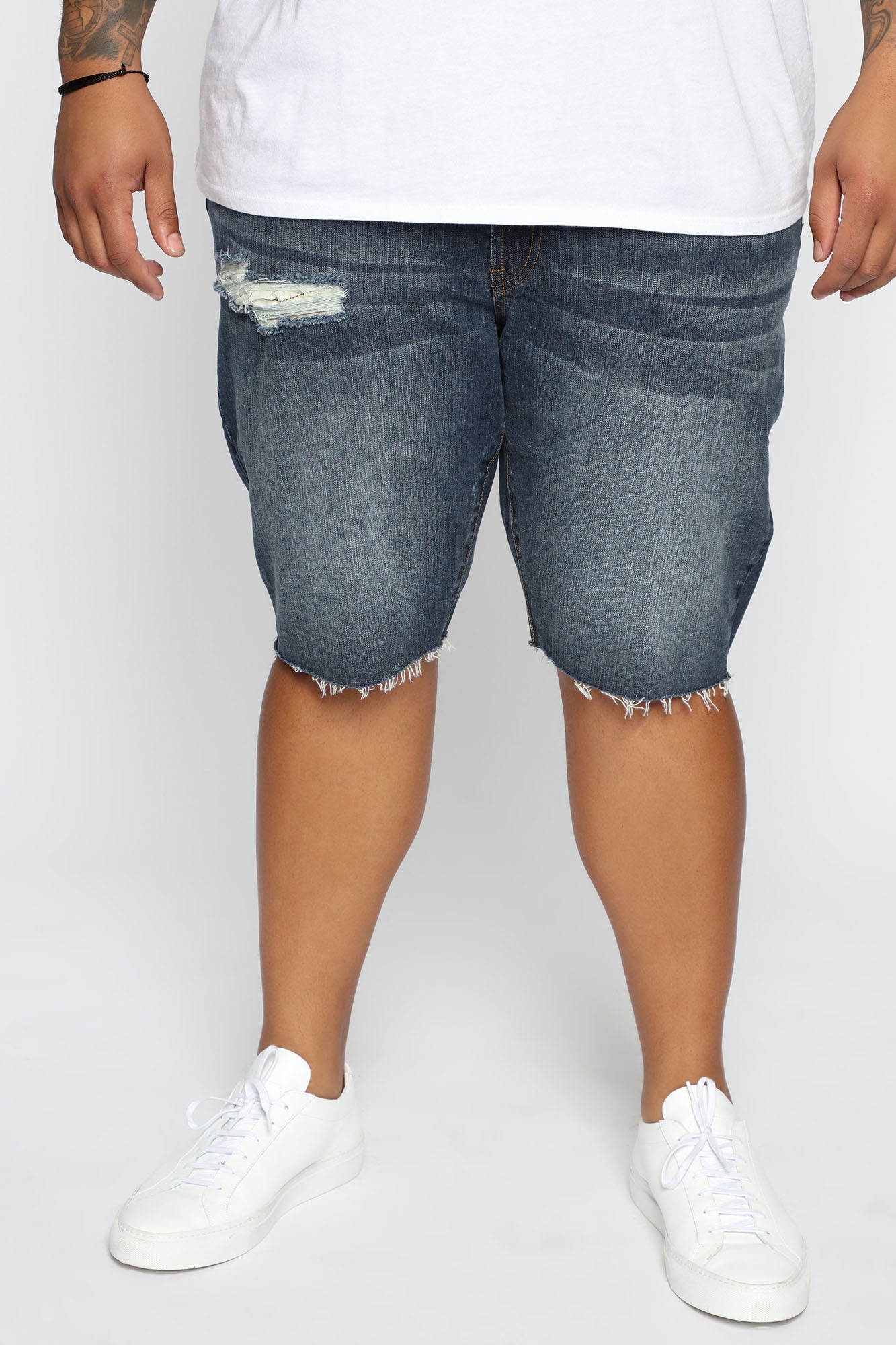 Earl Denim Shorts - Dark Wash