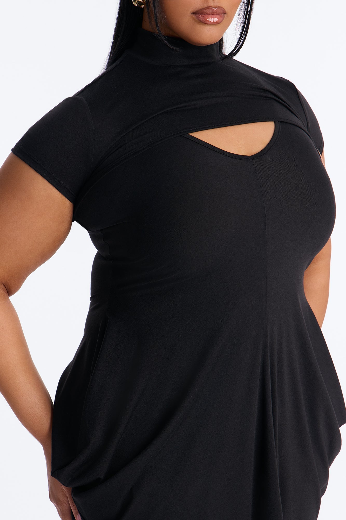 Daria Maxi Dress Set - Black