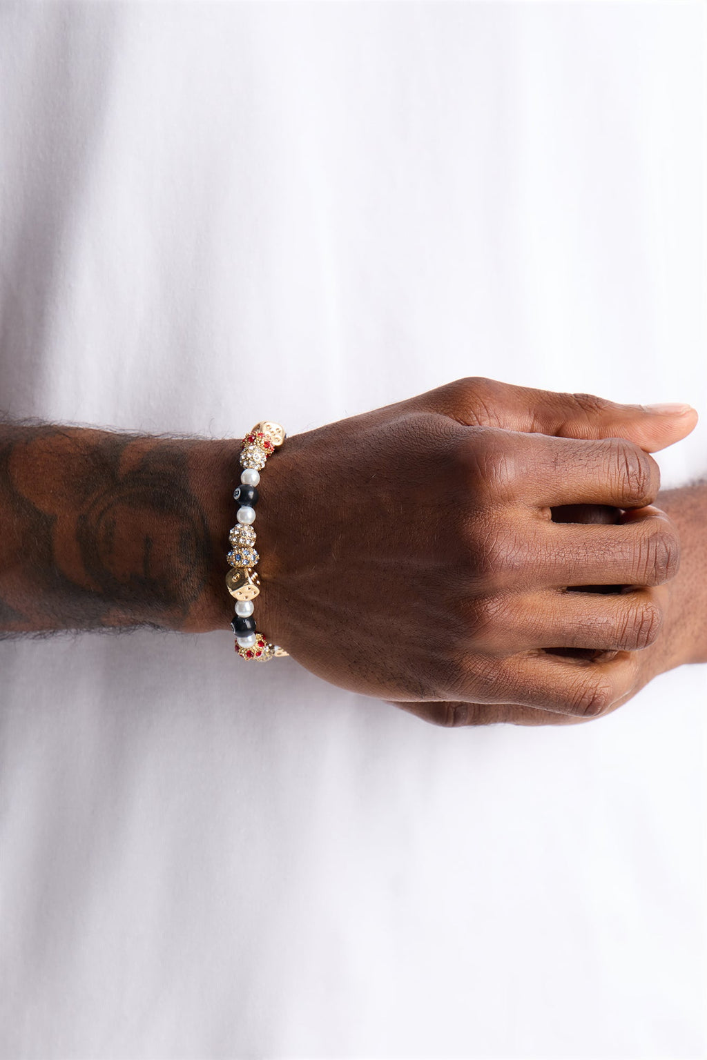 Lucky Shot Bead Bracelet - Gold