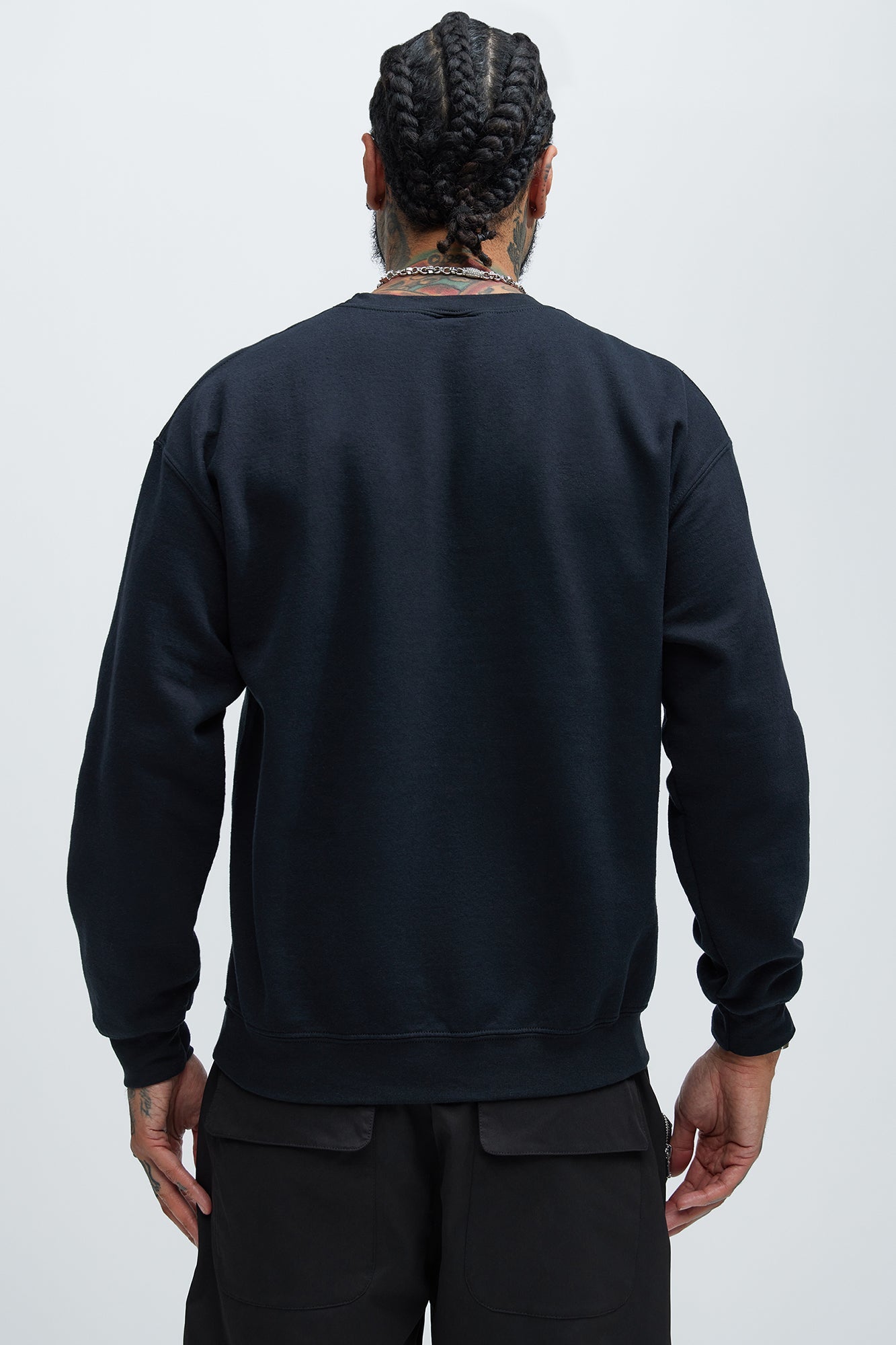 Just Hits Different Sweatshirt - Black