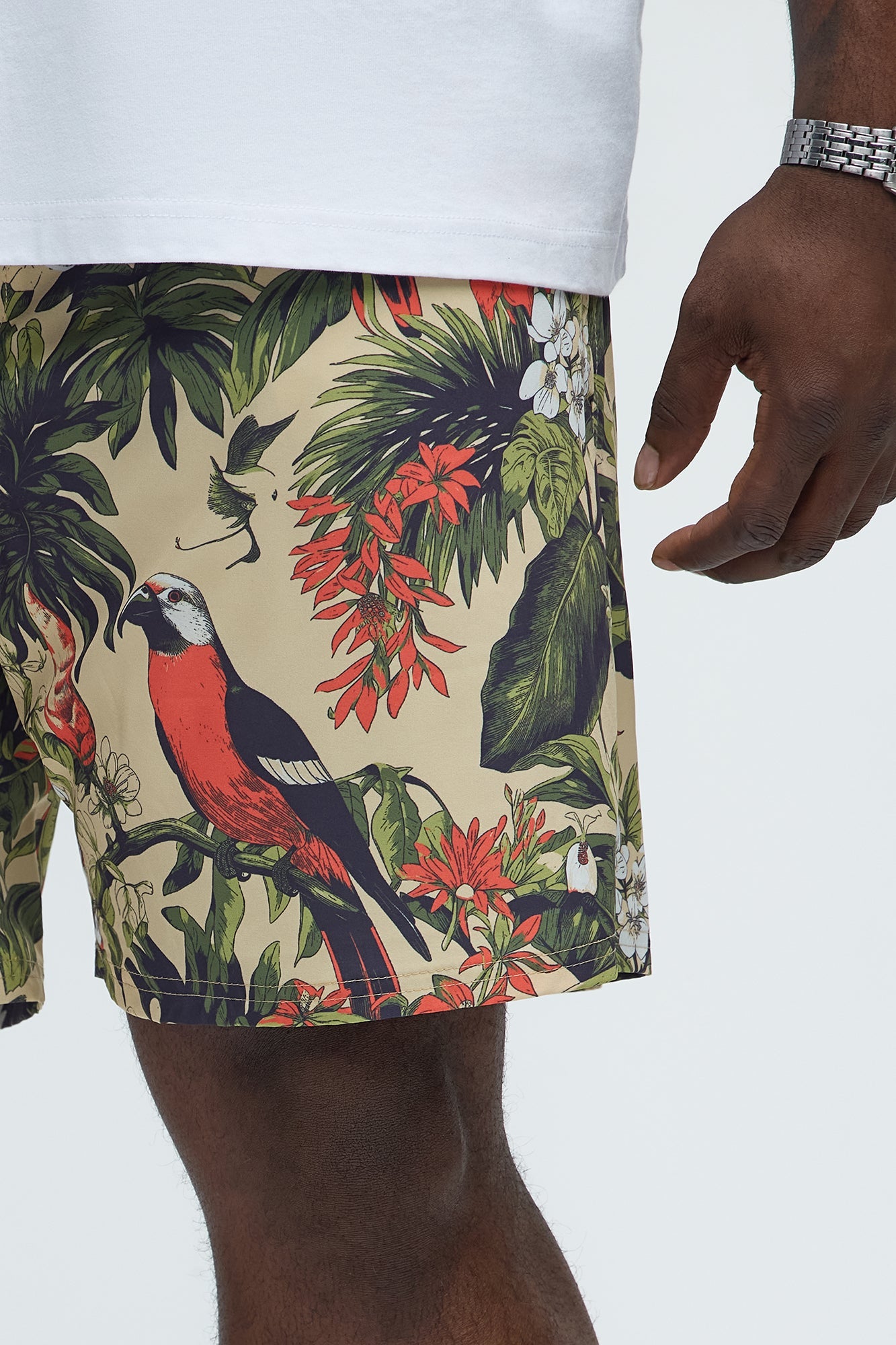 Rio Printed Swim Classic Trunk - Multi Color