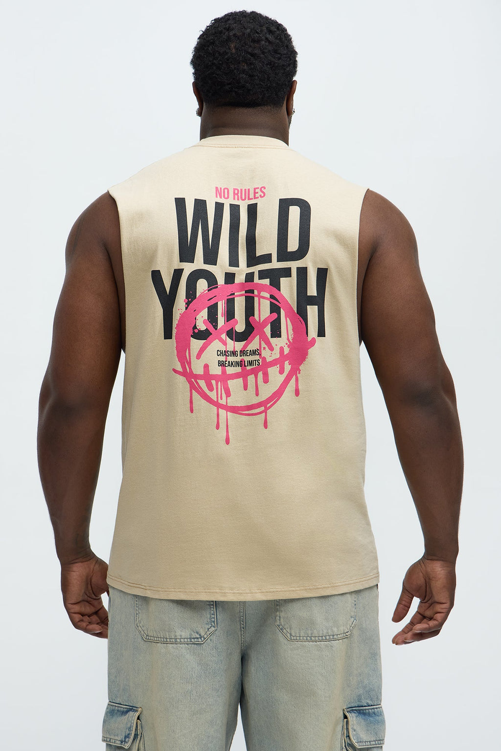 Wild Youth Muscle Tee - Sand