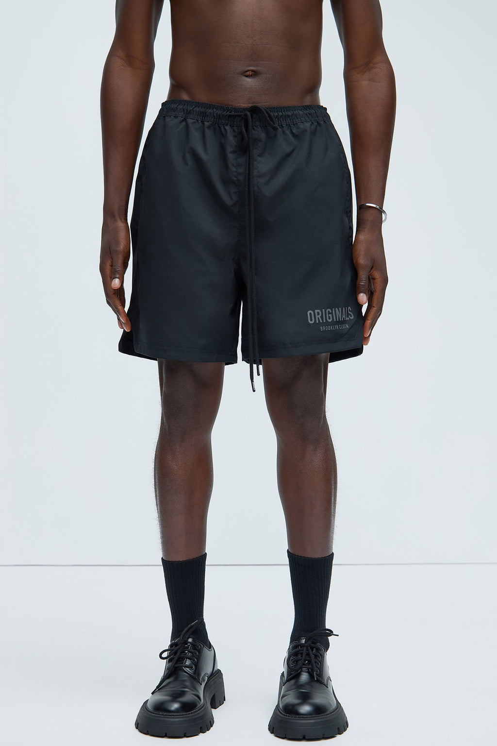 Originals Nylon Warm Up Shorts - Black