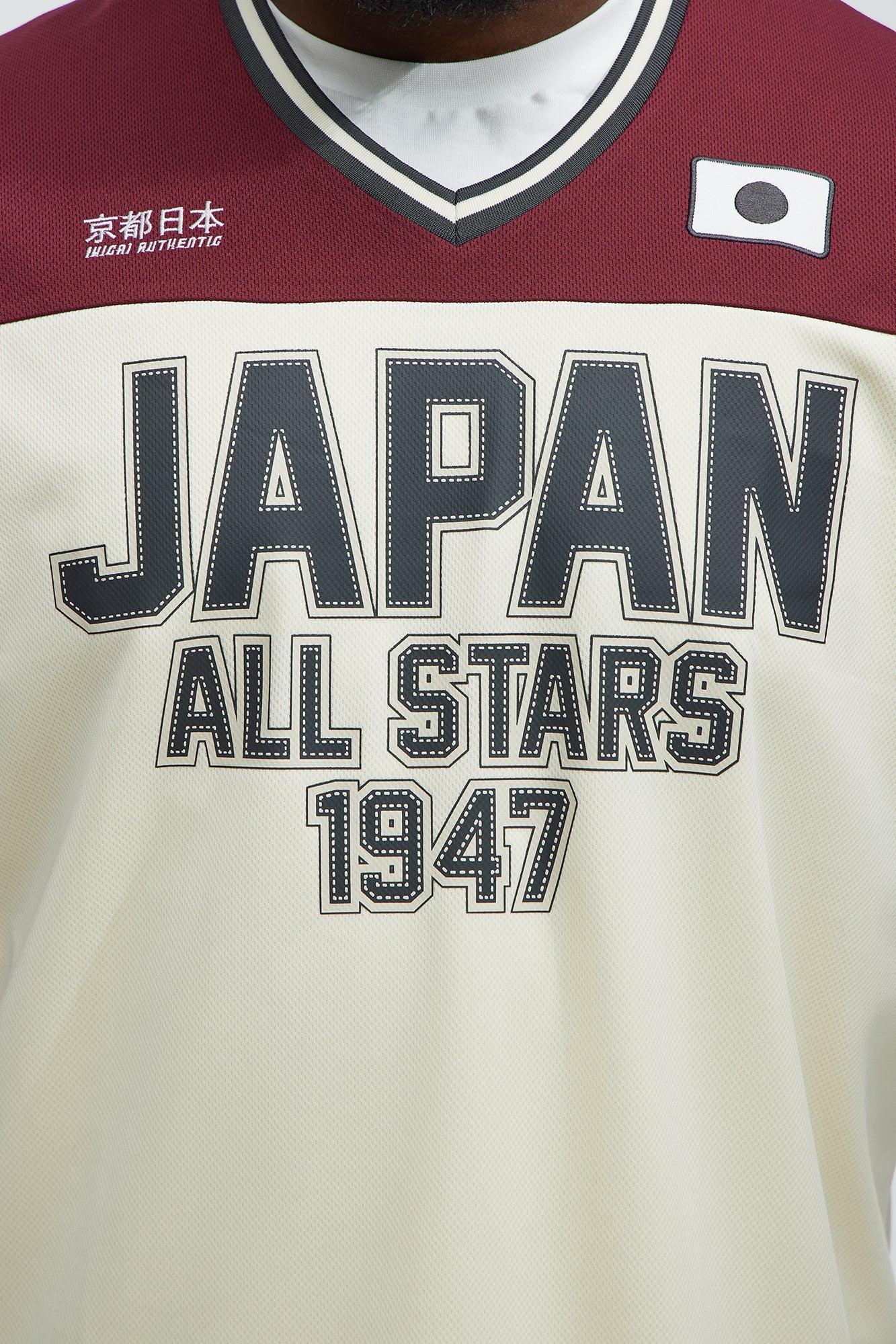 Japan All Stars Jersey - Burgundy/combo