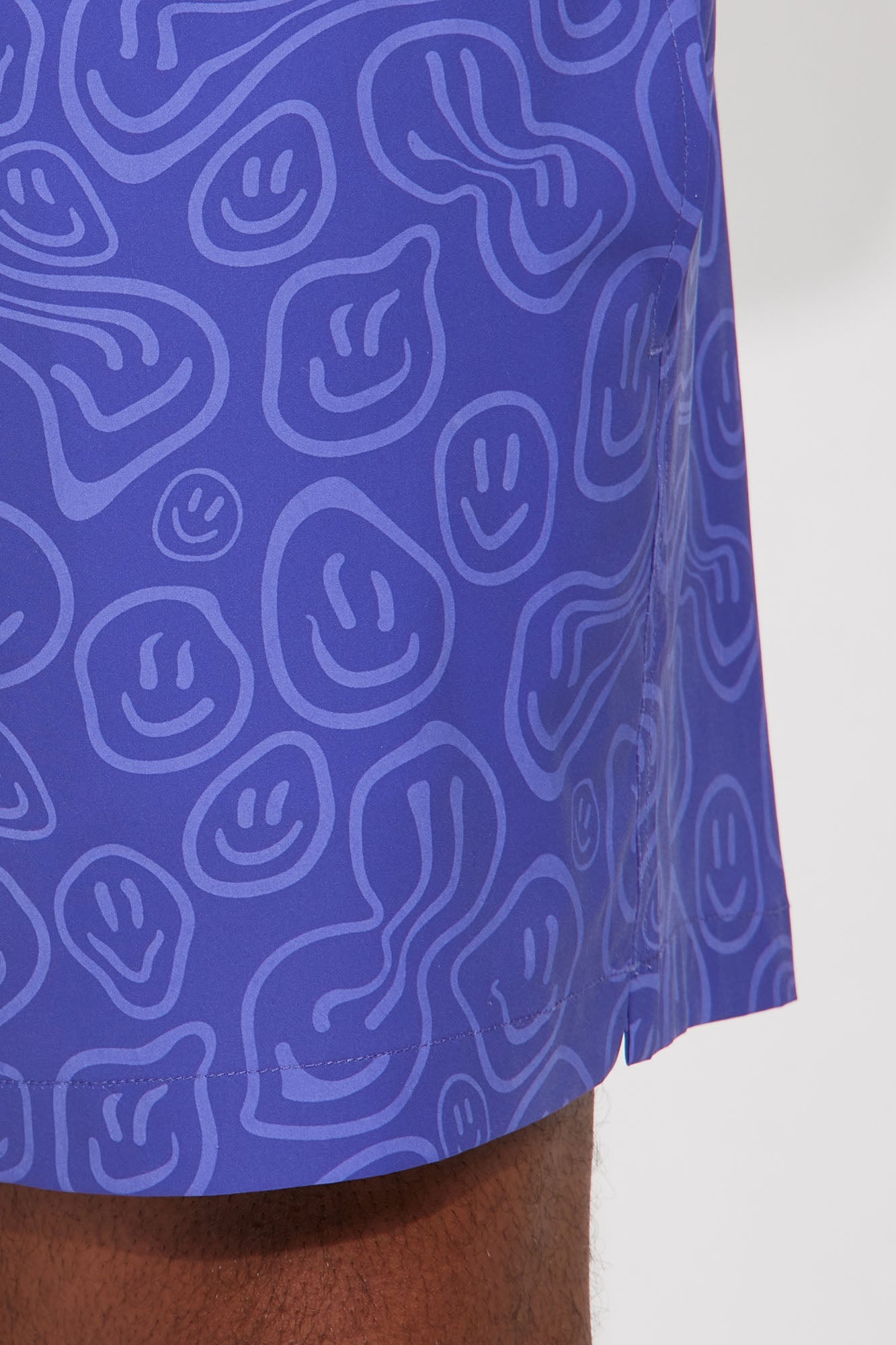 Good Day Print Change Swim Trunk 6″ - Purple