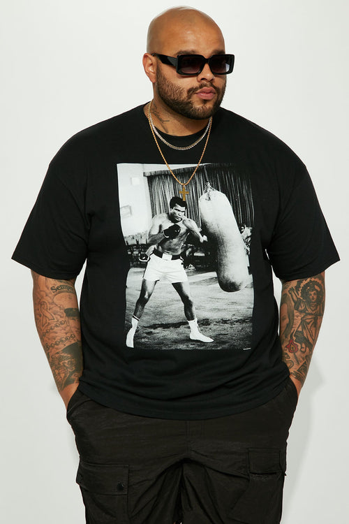 Ali Jab Cross Short Sleeve Tee - Black