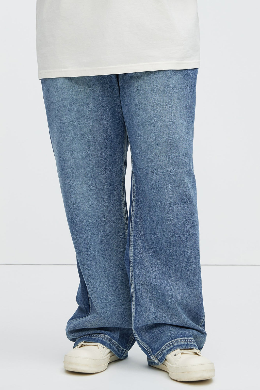 The All Day Flex Waist Baggy Jean - Indigo