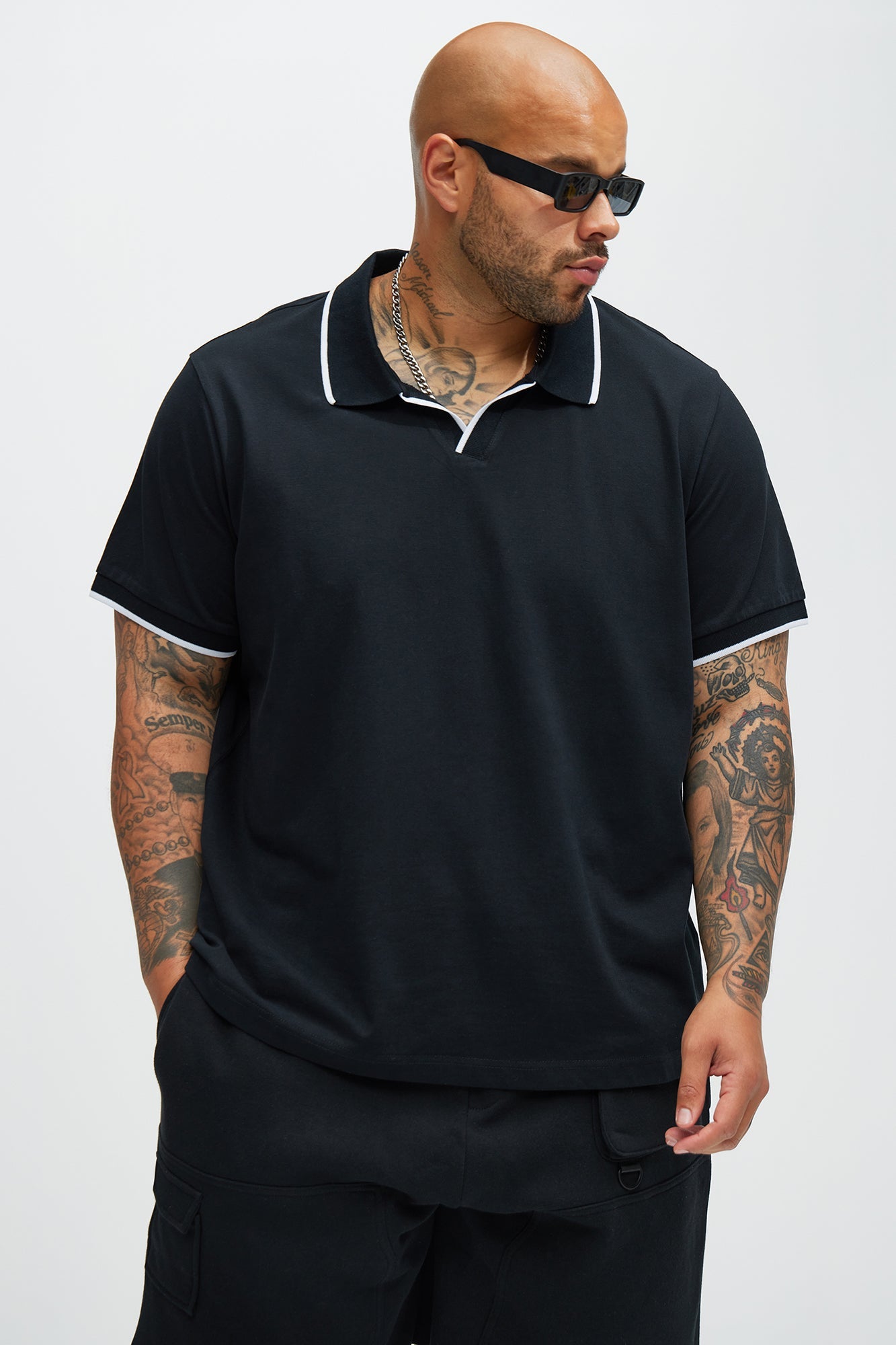 Driveway Short Sleeve Polo - Black