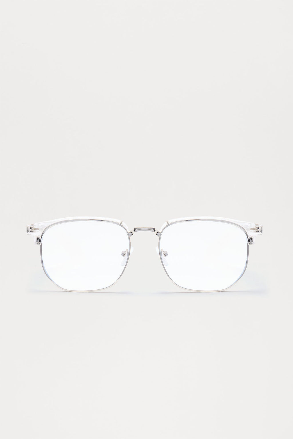 Capella Blue Light Sunglasses - Clear/Silver