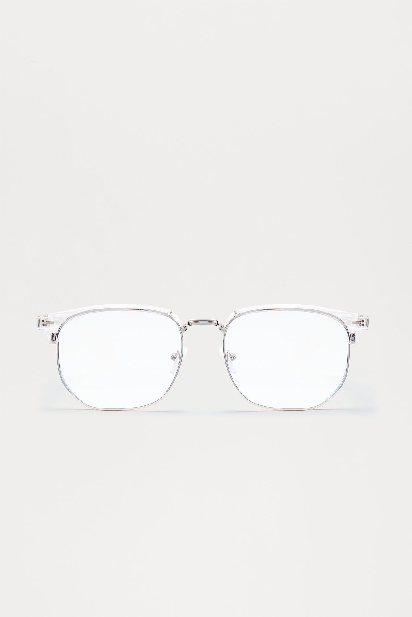 Capella Blue Light Sunglasses - Clear/Silver