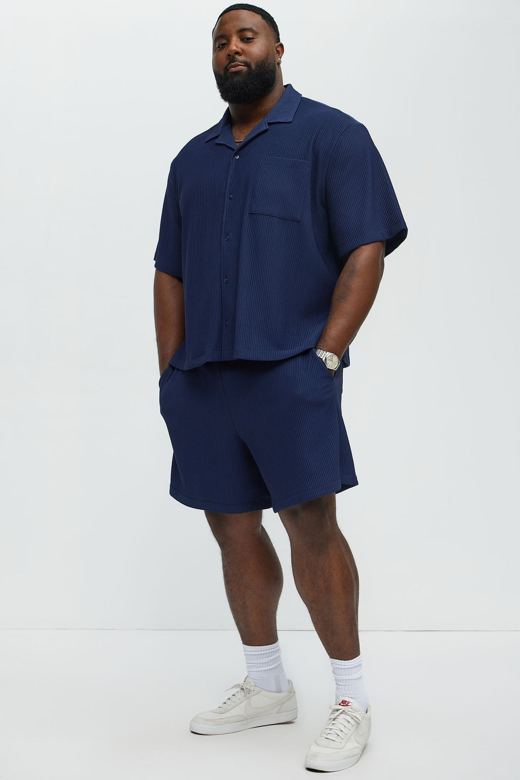 Show Up Basketball Short - Navy