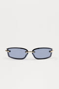 Jacar Round Sunglasses - Black