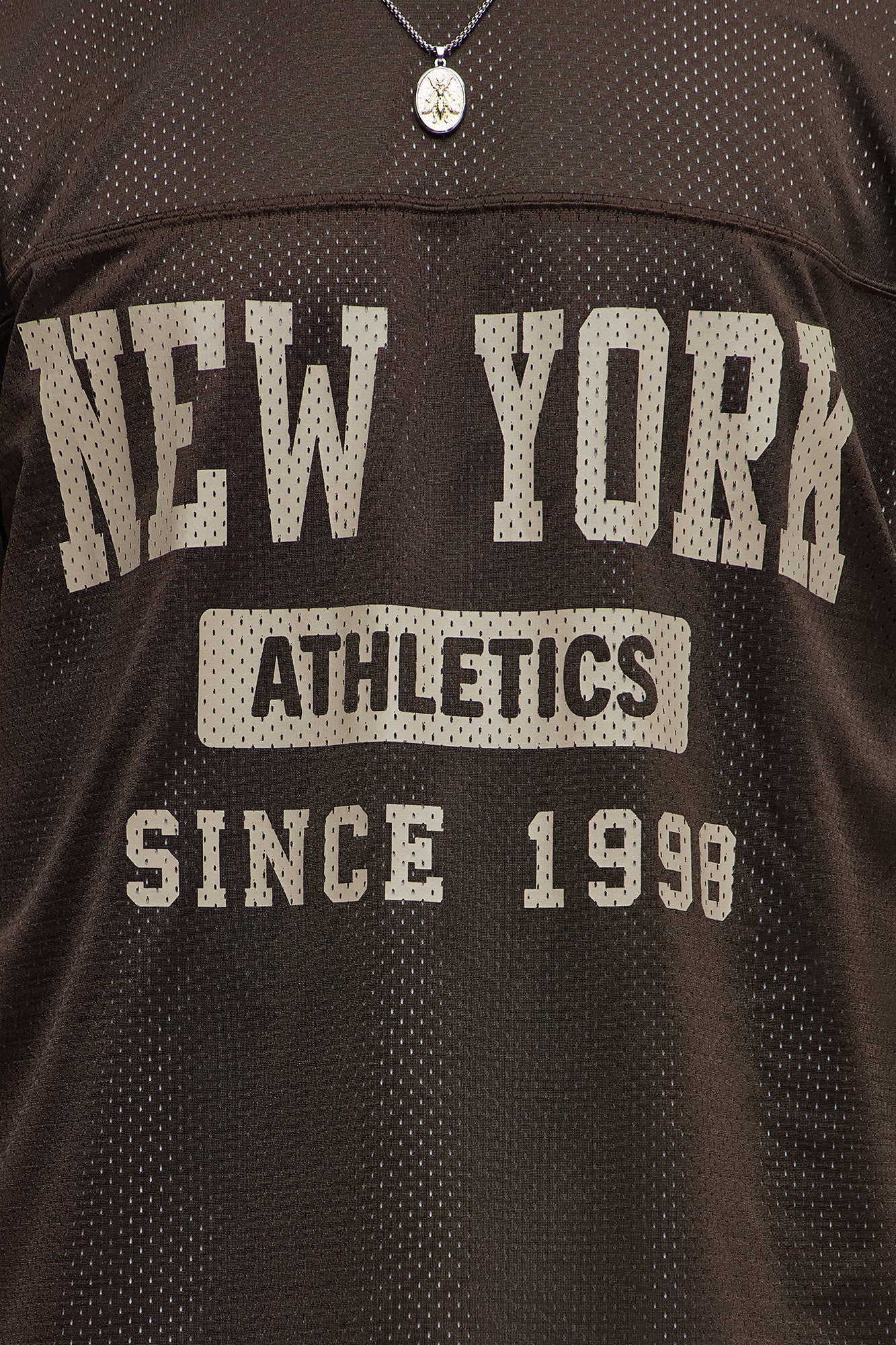 New York Jersey Tee - Brown