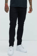 Take No L's Skinny Jean - Black