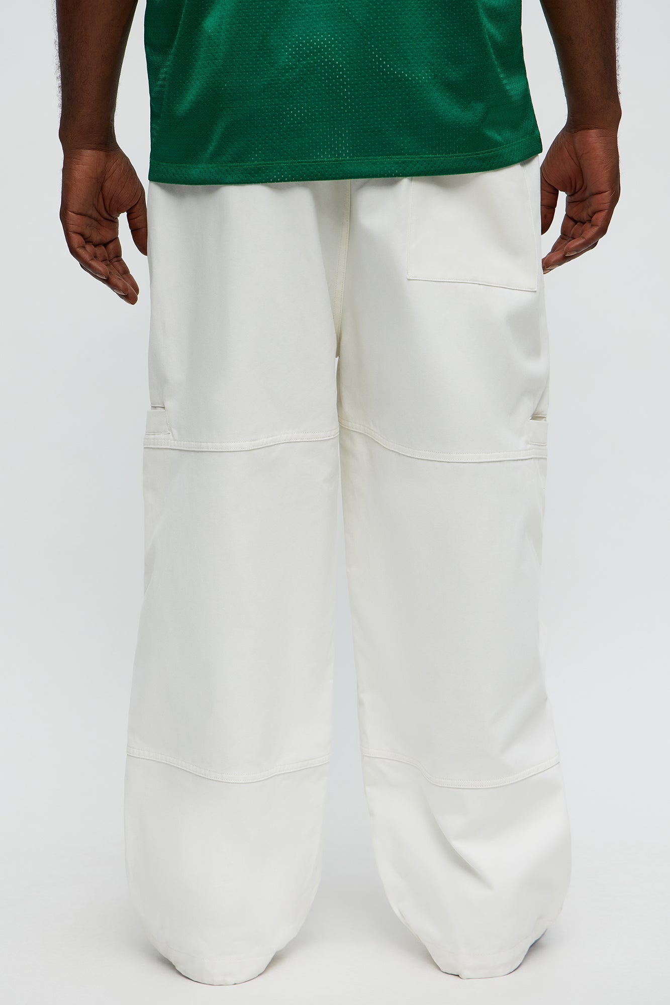 Baggy Damn Right Pants - Off White