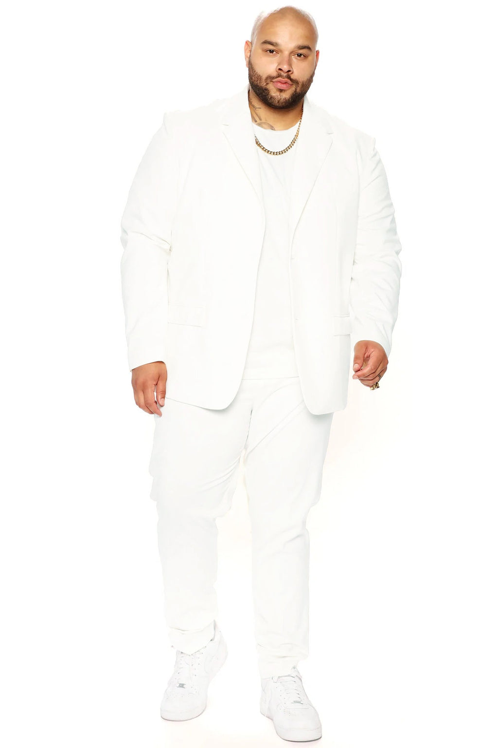 The Modern Stretch Slim Trouser - Off White