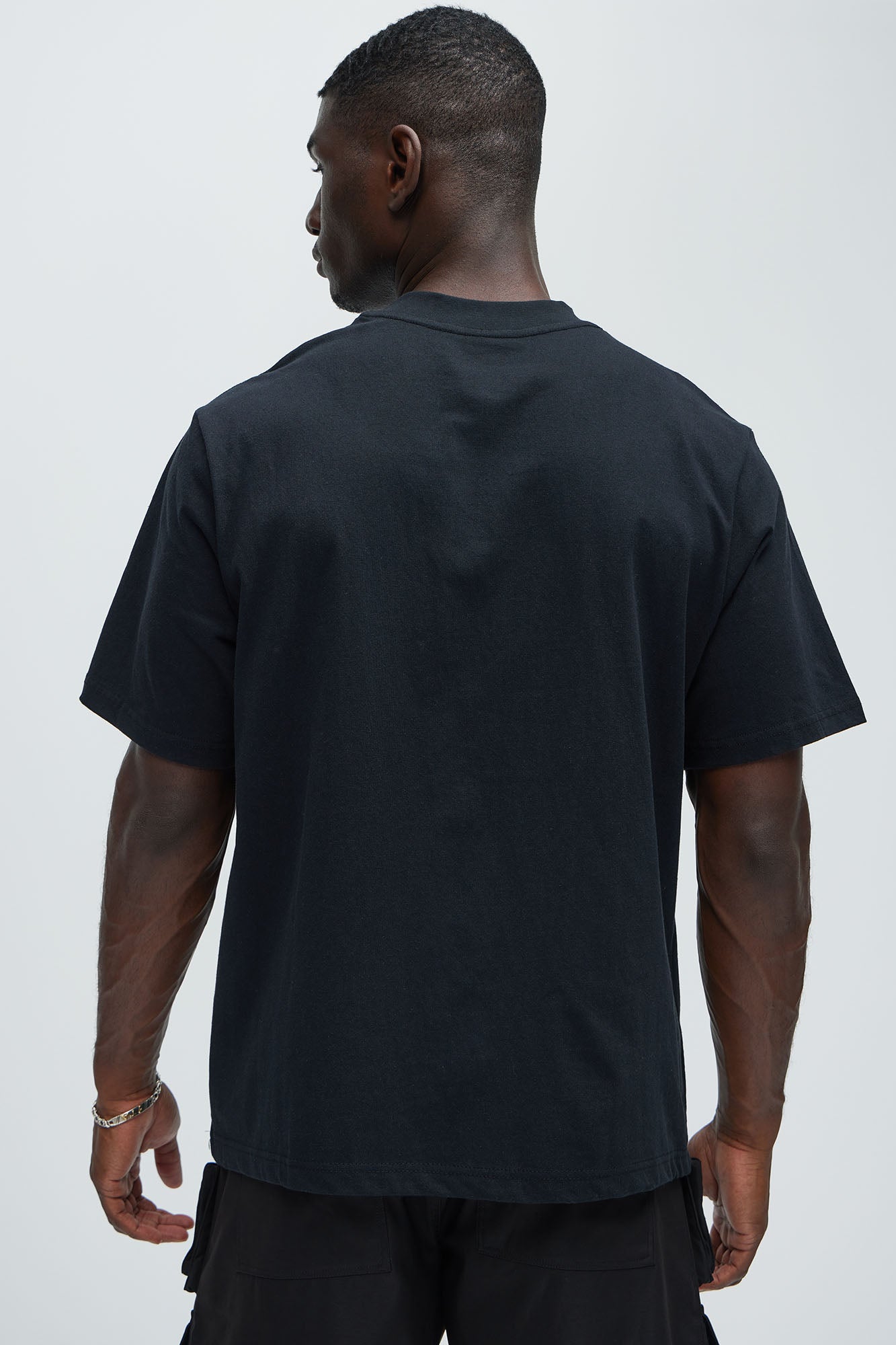 Oversized Heavyweight Tee 240GSM - Black