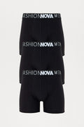 FN Boxer Brief 3 Pack - Black