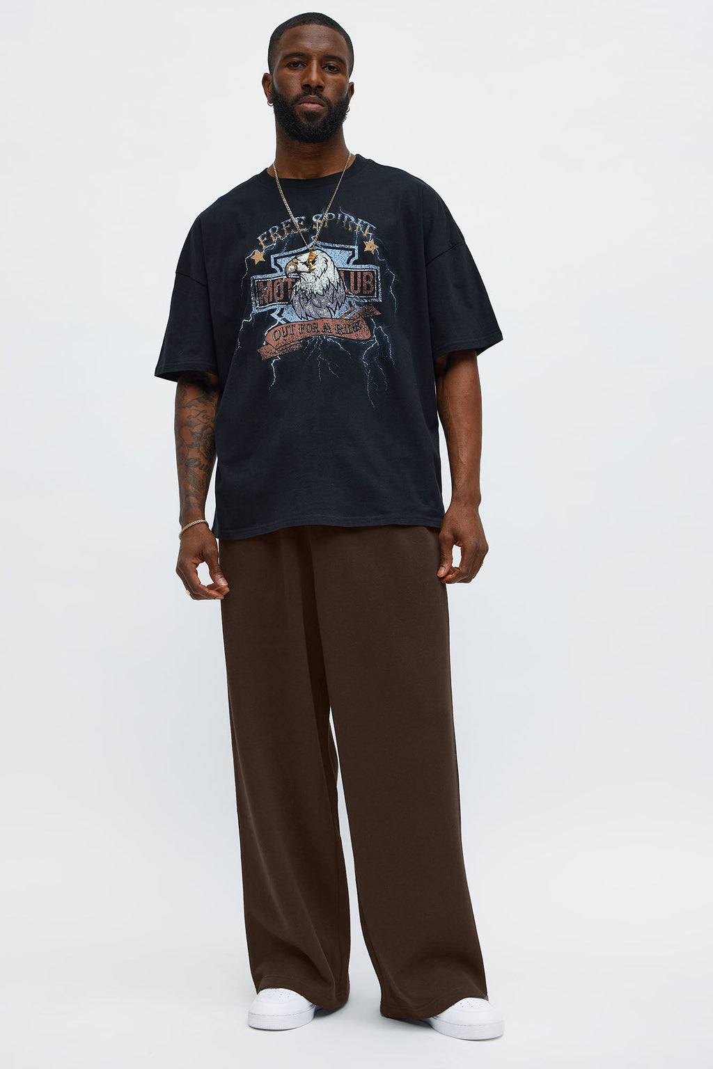 Tyson Baggy Pants - Brown