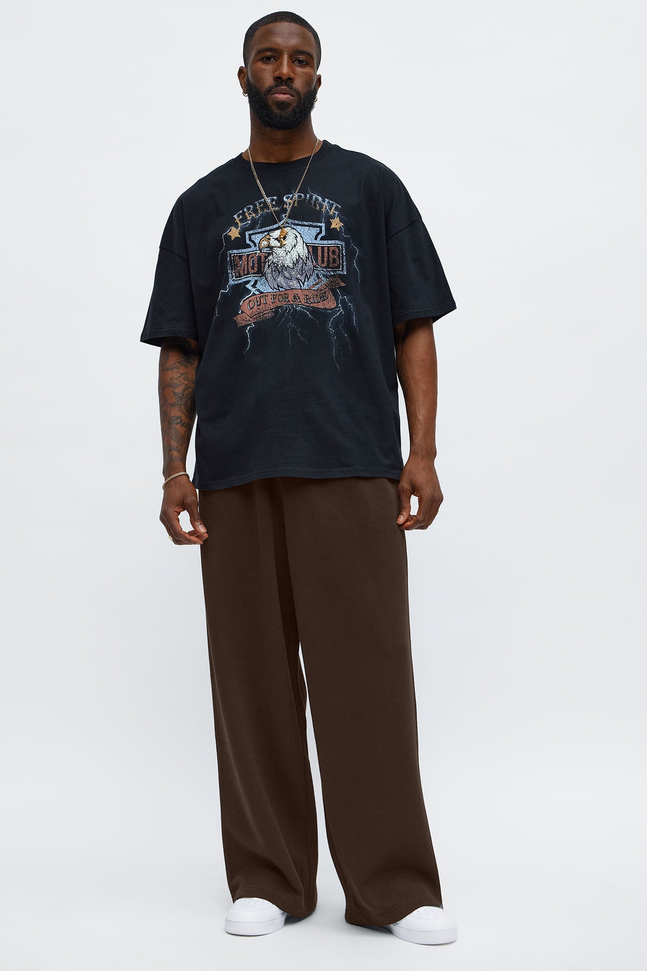 Tyson Baggy Pants - Brown