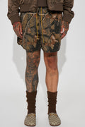 Huntsville Warmup Shorts - Camouflage