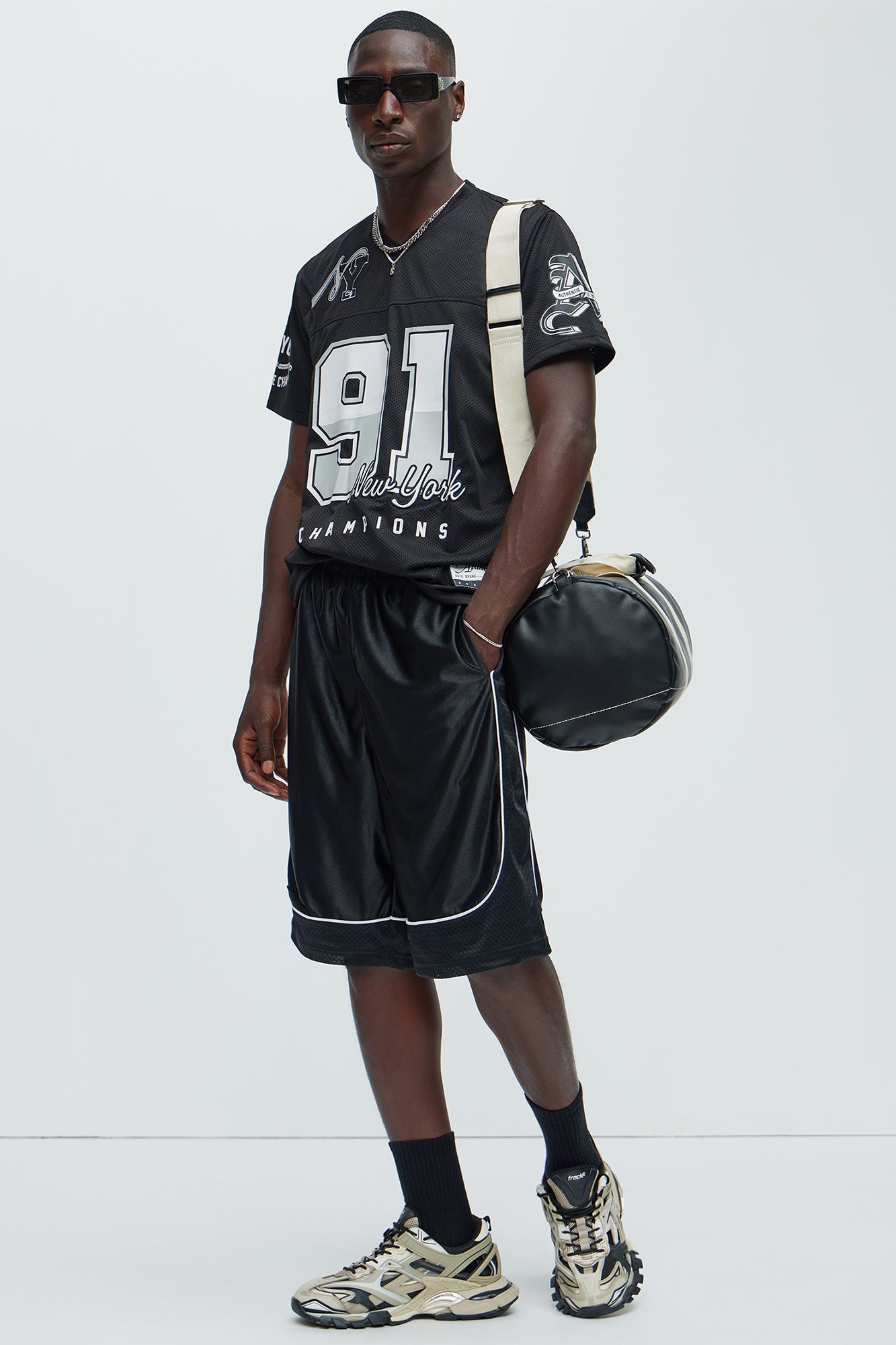 NY Mesh Jersey - Black