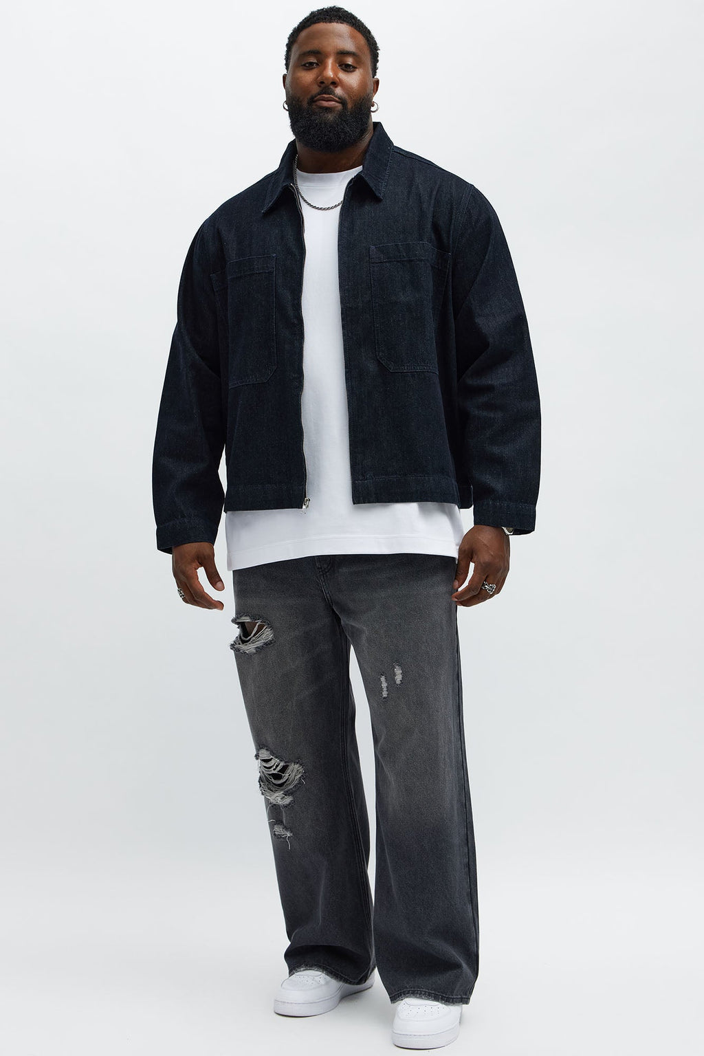 Midnight Rider Work Denim Jacket - Indigo