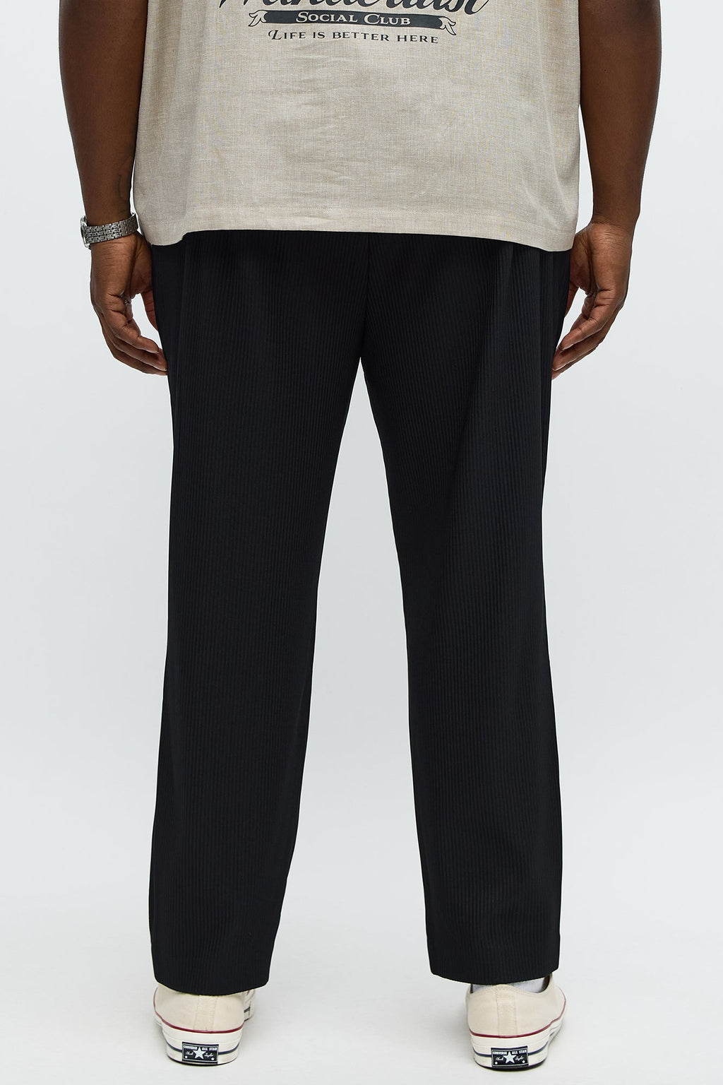 Show Up Slim Trousers - Black