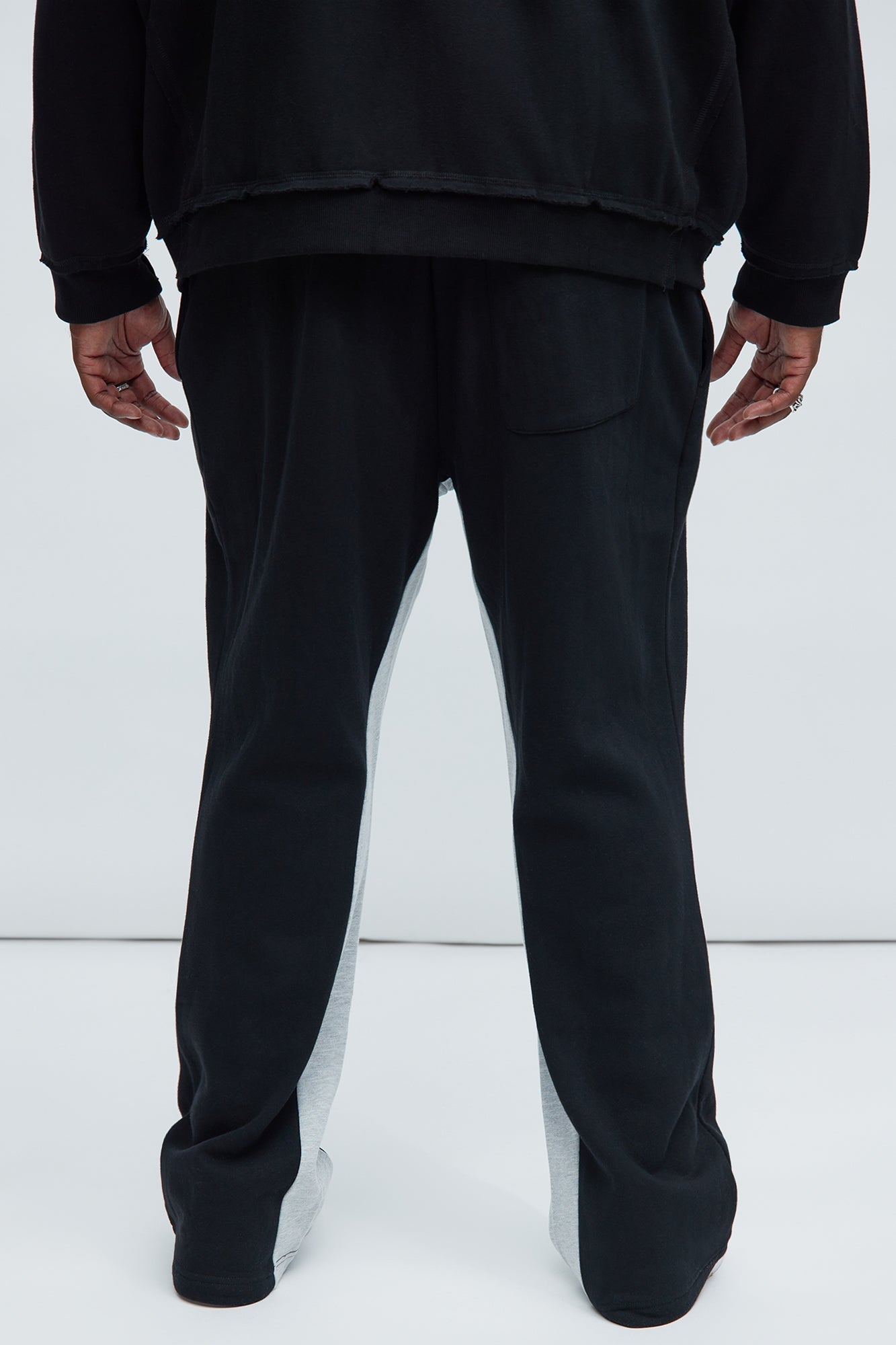 Tyson Number 3 Skinny Flare Sweatpants - Black/combo