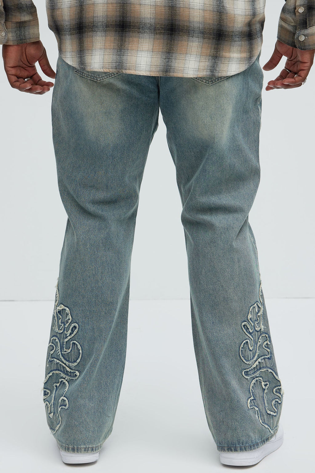 Tumble Slim Flare Jeans - Light Blue Wash