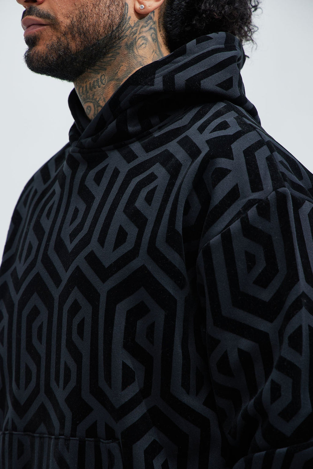 Bold Flock Hoodie - Black