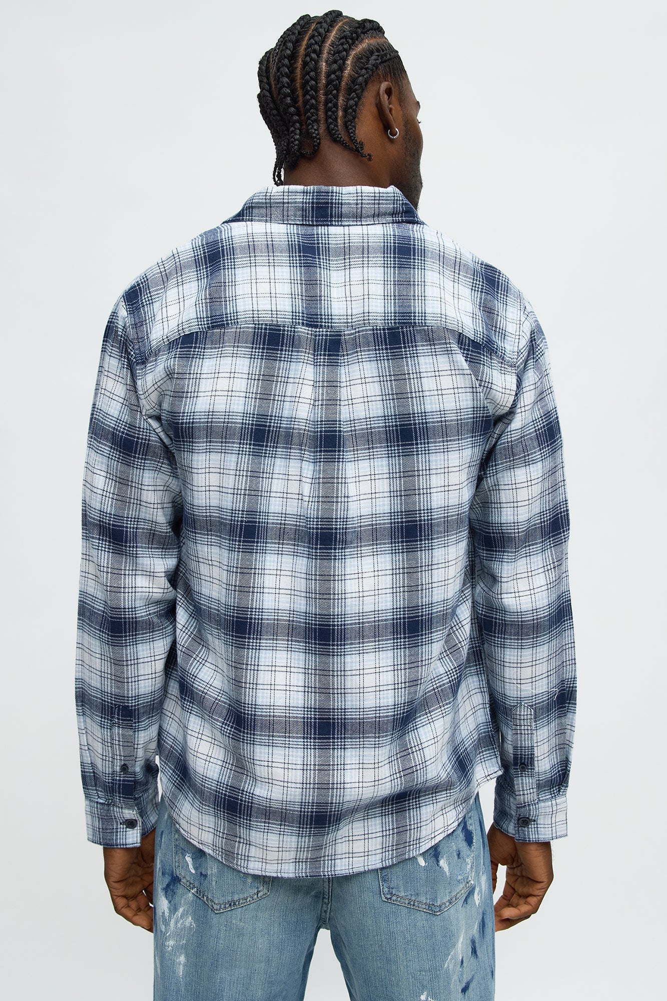 Alleghany Flannel Shirt - Blue/combo
