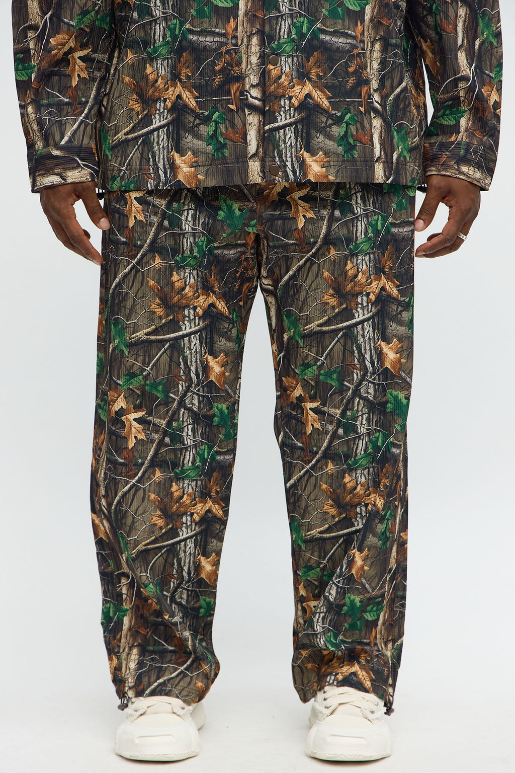 Baggy Rustic Pants - Brown/combo