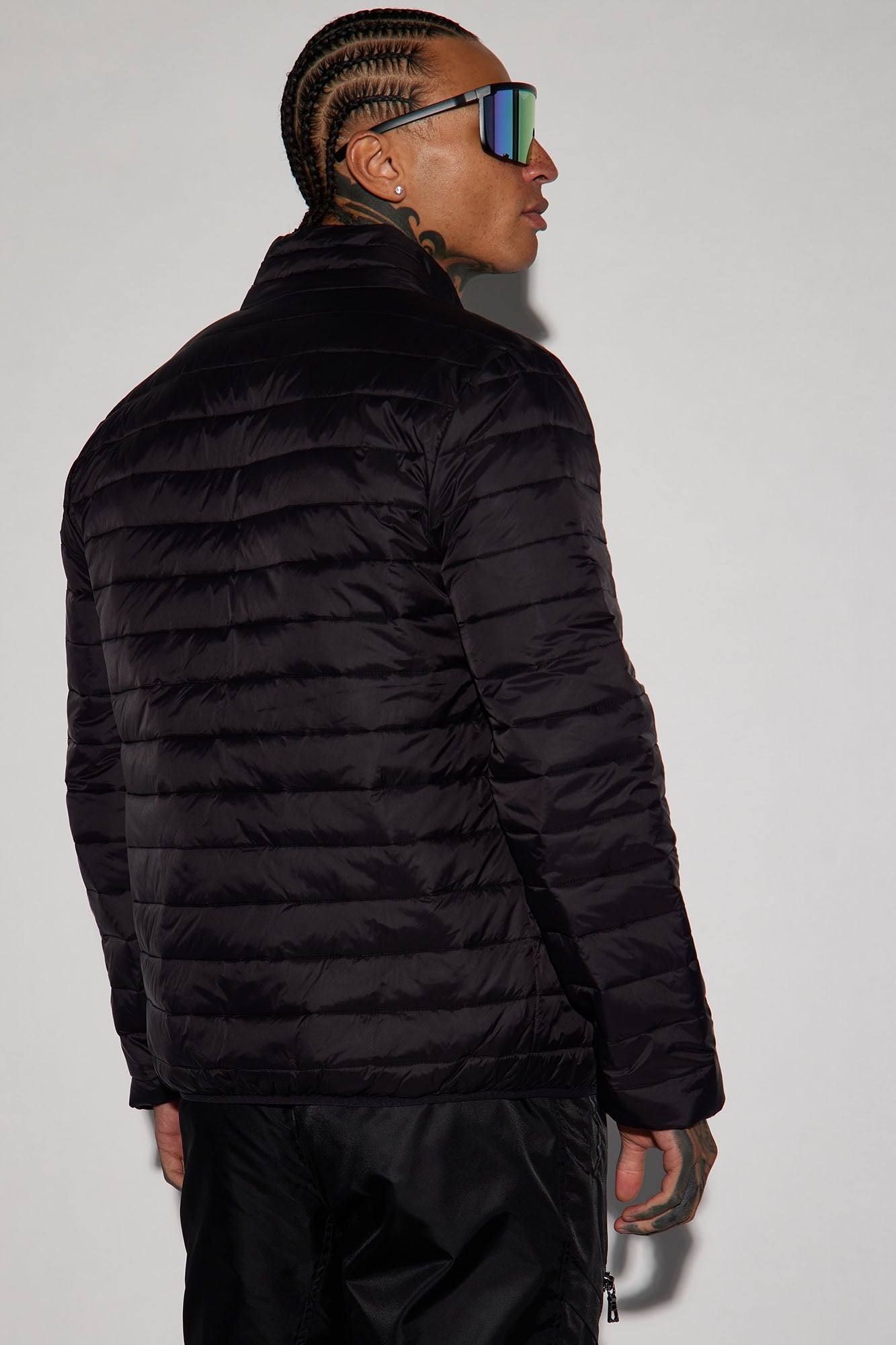 Wesley Packable Puffer Jacket - Black