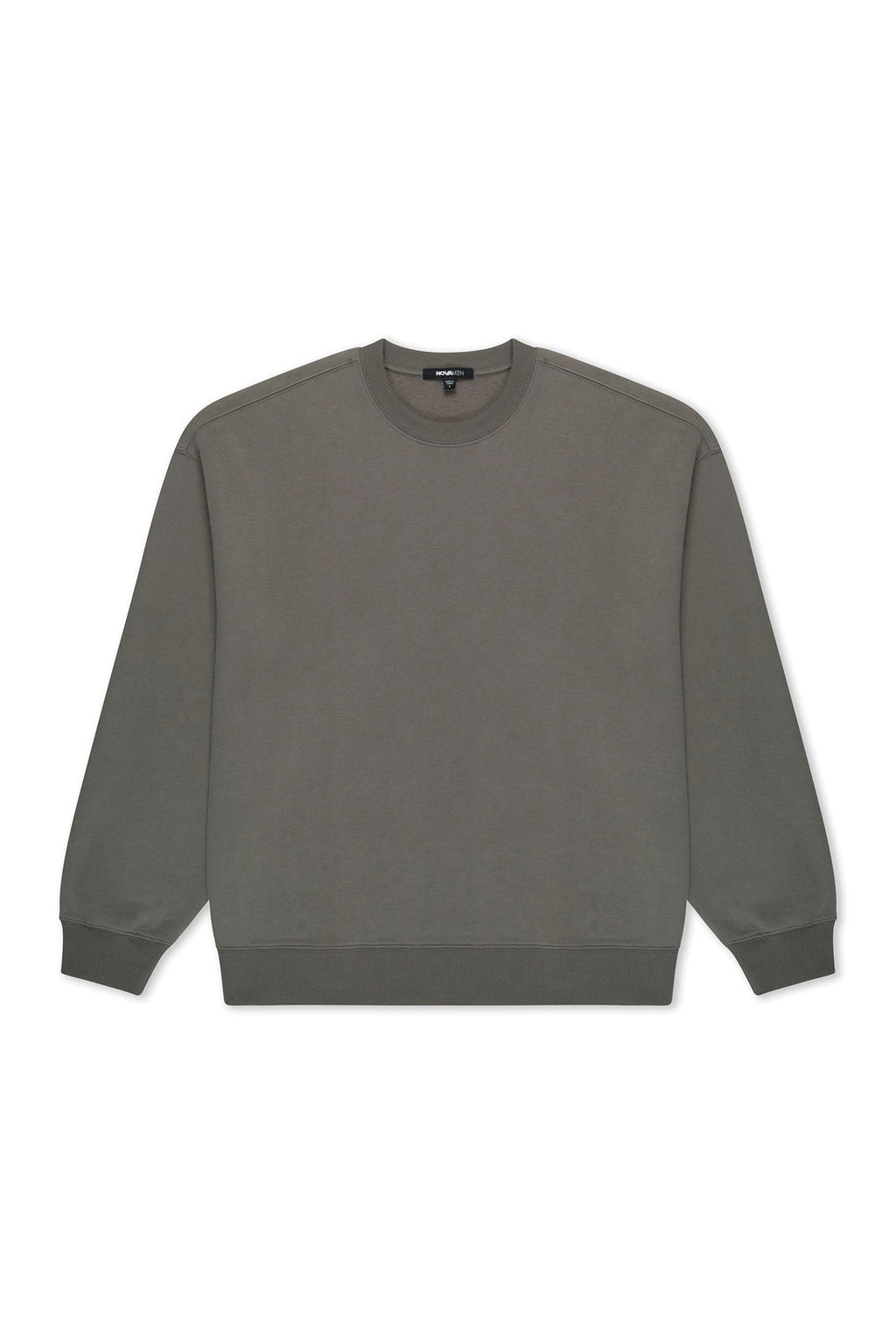 410 Oversized Crewneck - Moss Grey